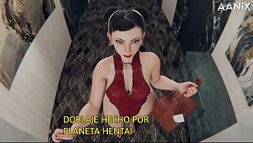 Chun-Li se come una verga gorda y lo goza- Voz en Espa&ntilde;ol