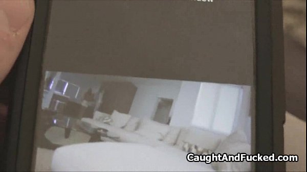 Maid caught masturbating on hidden cam
