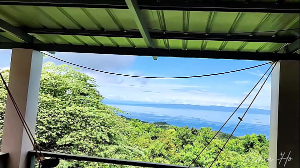 Hard Anal Stretching in the middle of nature