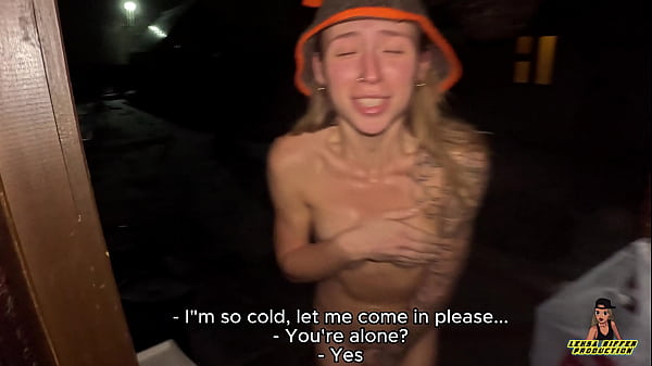 Big dick neighbour saved sexy country girl stayed nacked on winter cold