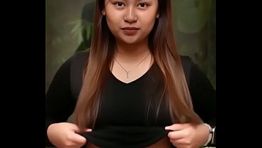 thumb showing boobs