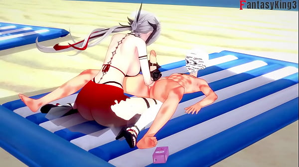 Arlecchino blowjob bikini sex on the beach | 1 | Genshin Impact | Watch Full & FullPOV versions on Sheer & PTRN: Fantasyking3