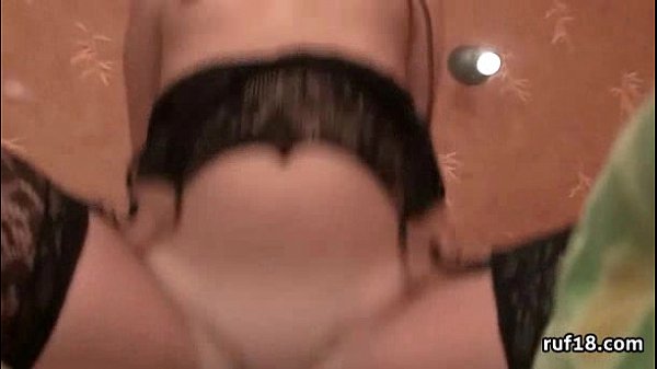 Teenie fucked in hard bondage