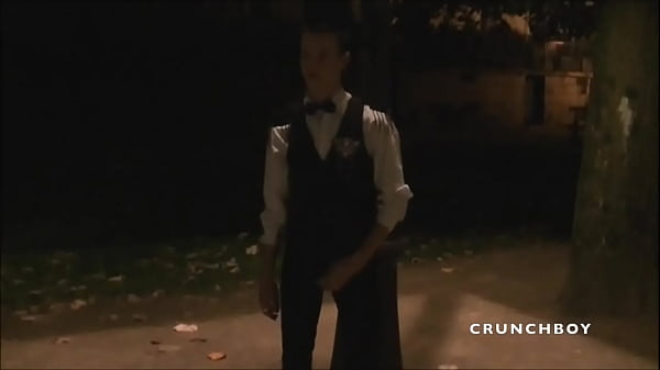 twink fucked outdoor in tje night after the work