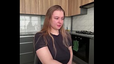  Jucielussie Morning Masturbating On The Kitchen