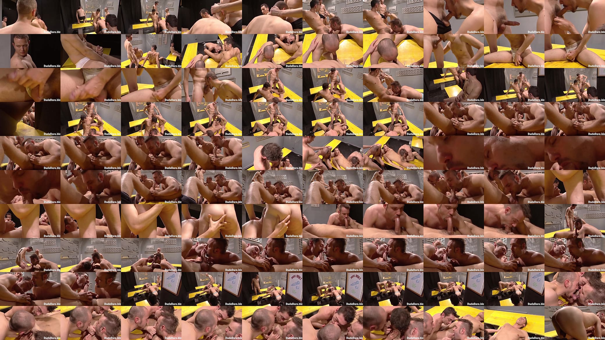 Poor twink hammered roughly at a gay orgy 预览图