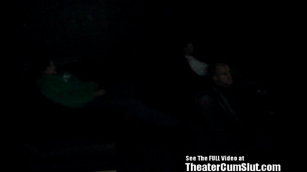 Lactating Stripper Slut Fucks Entire Porn Theater!