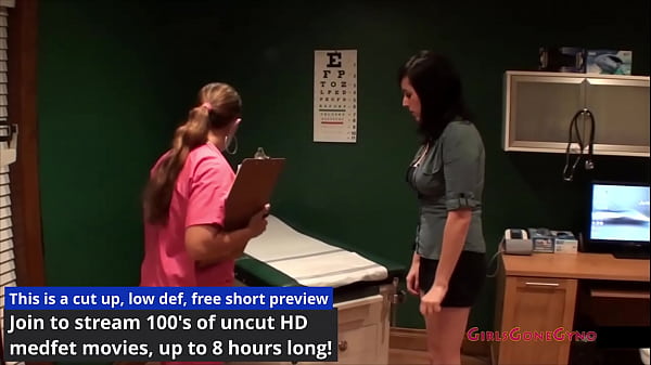 Tina Lee Comet Gets Embarrassed During Yearly Gyno Exam By Doctor Tampa & Nurse Angel Rose At GirlsGoneGyno - Reup