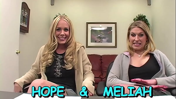 Hope and Meliah Morgan teamed up to get themselves some big black dick in this POV scene