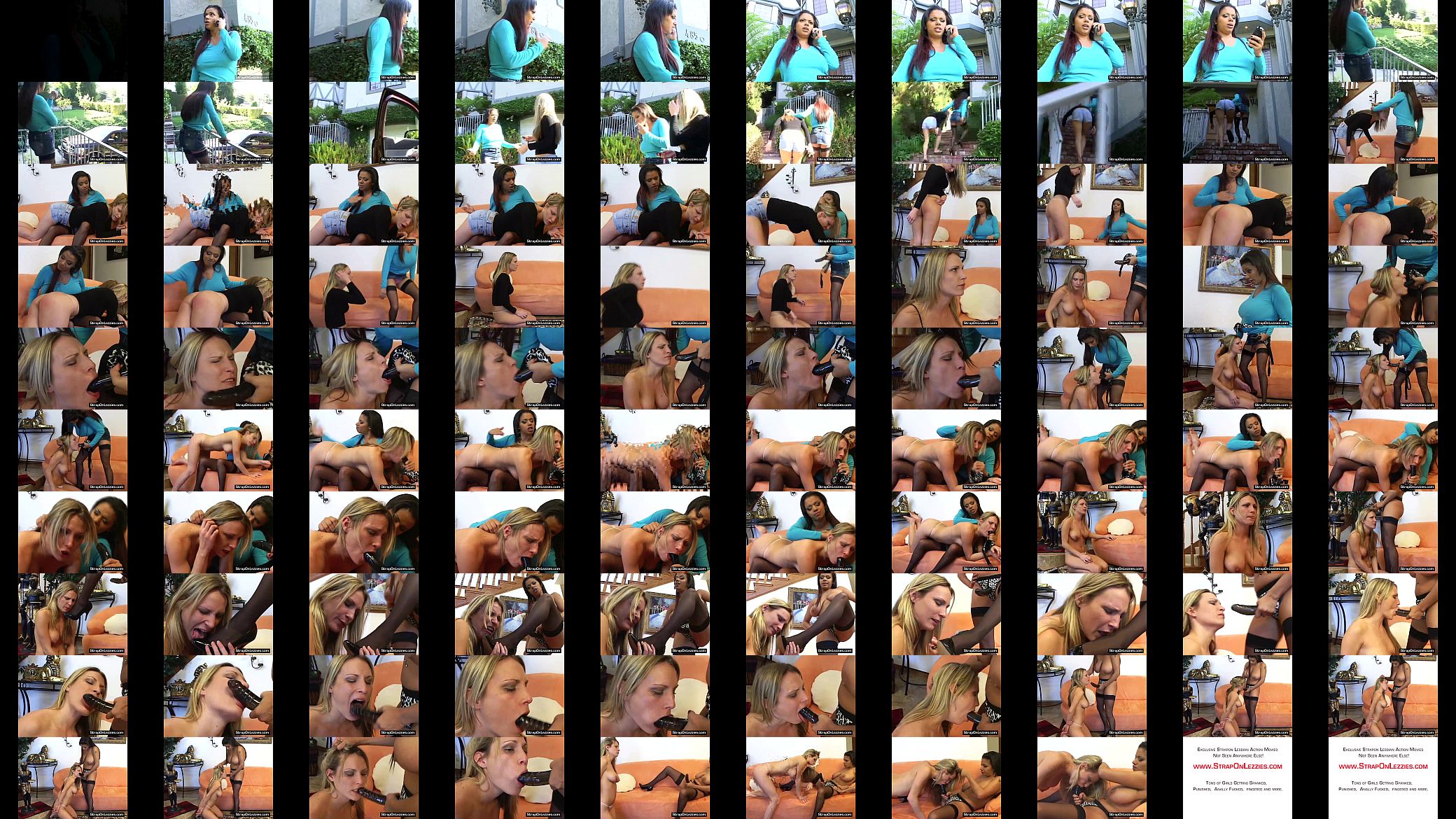 Interracial Lesbo Couple Strapon Hardcore 预览图