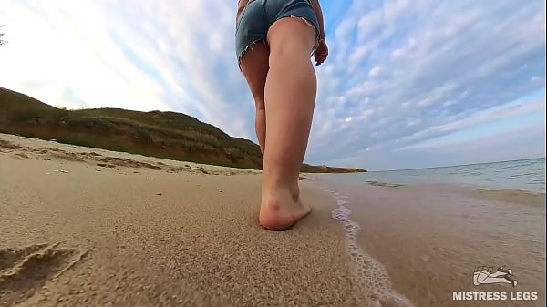 Follow My Sand Footprints Along The Summer Seashore