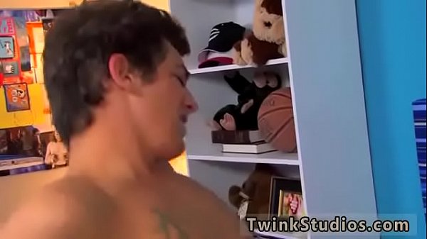 Straight male teen gay porn stars Levon and Kry...