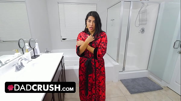 StepDaughter Jasmine Sherni Feels Weird About Her New Stepdad Feeling Up Her Tits And Ass -DadCrush - Enter FAMILY26 on official site for discount