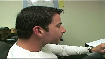 Then he adds onto it by busting his load all over his face