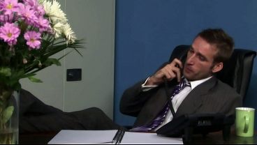 Cindy Behrs Dominates And Fucks A Man In Bondage