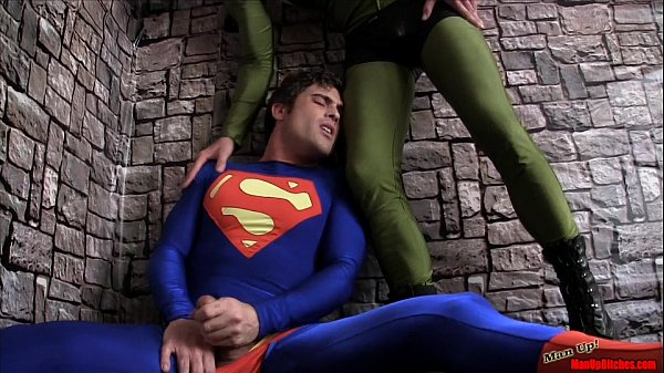 Download Video - Superman Submits 2 CBT HANDJOB LYCRA SPANDEX