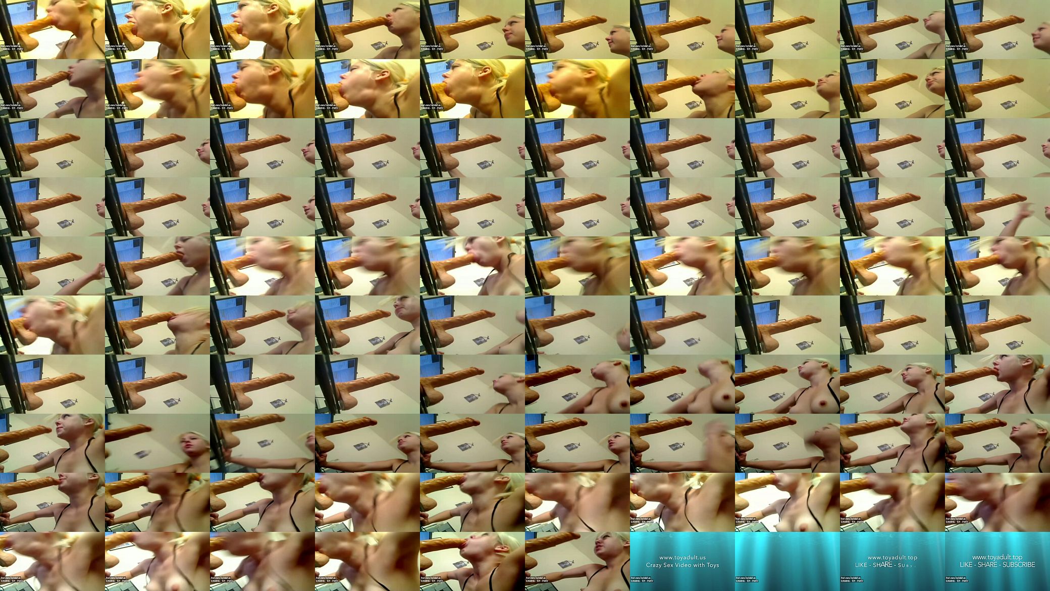 Blonde Deep Throats Dildo 预览图