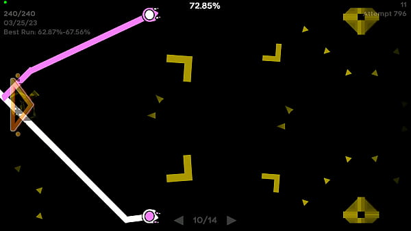 SAKUPEN CIRCLES 66-100 GEOMETRY DASH EXTREME DEMON BY NICK24 AND MORE