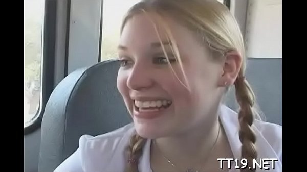 Enticing young Brett blowing love stick well