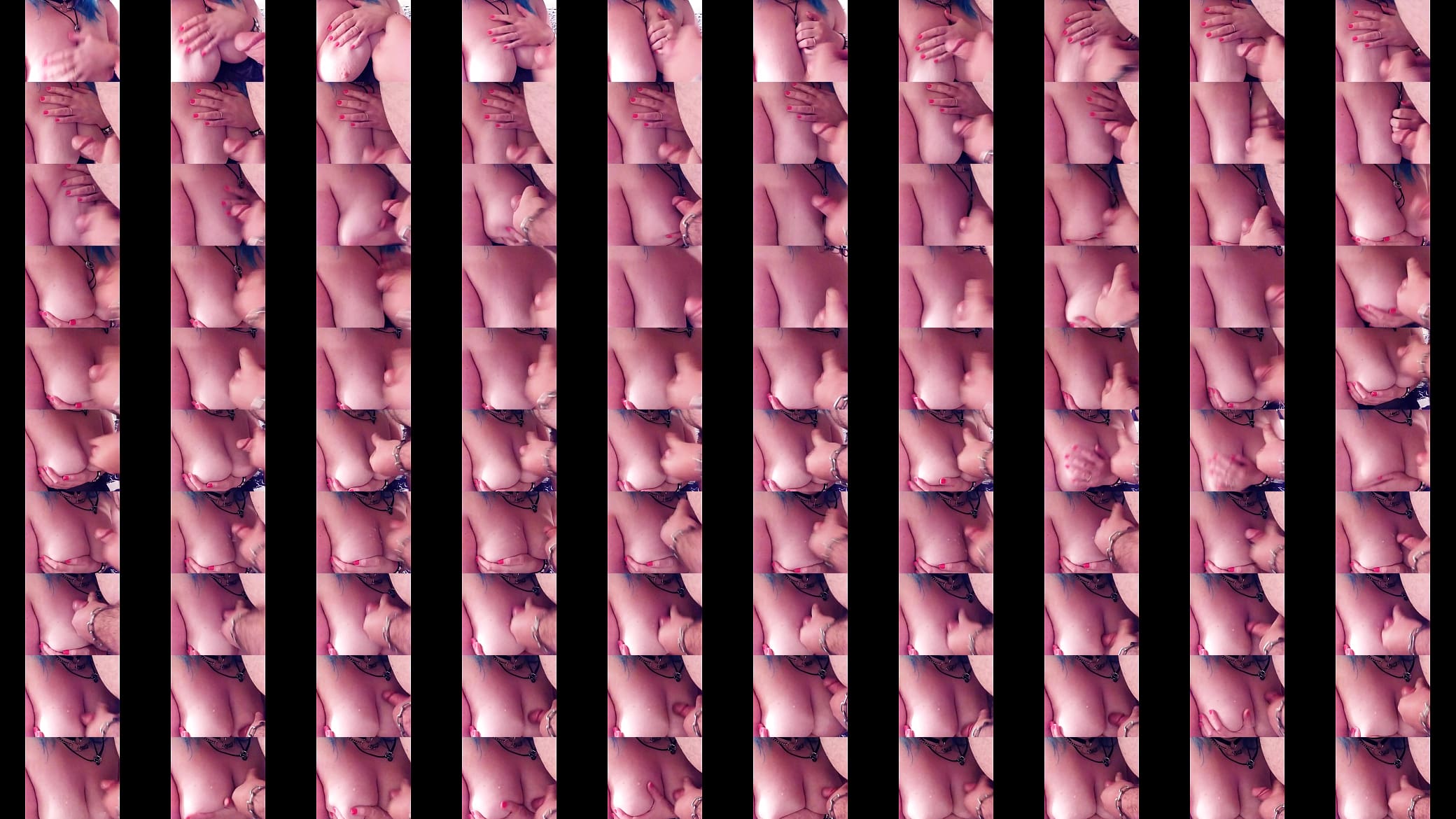 Blonde BBW Loves Cum On Her Big Tits 预览图