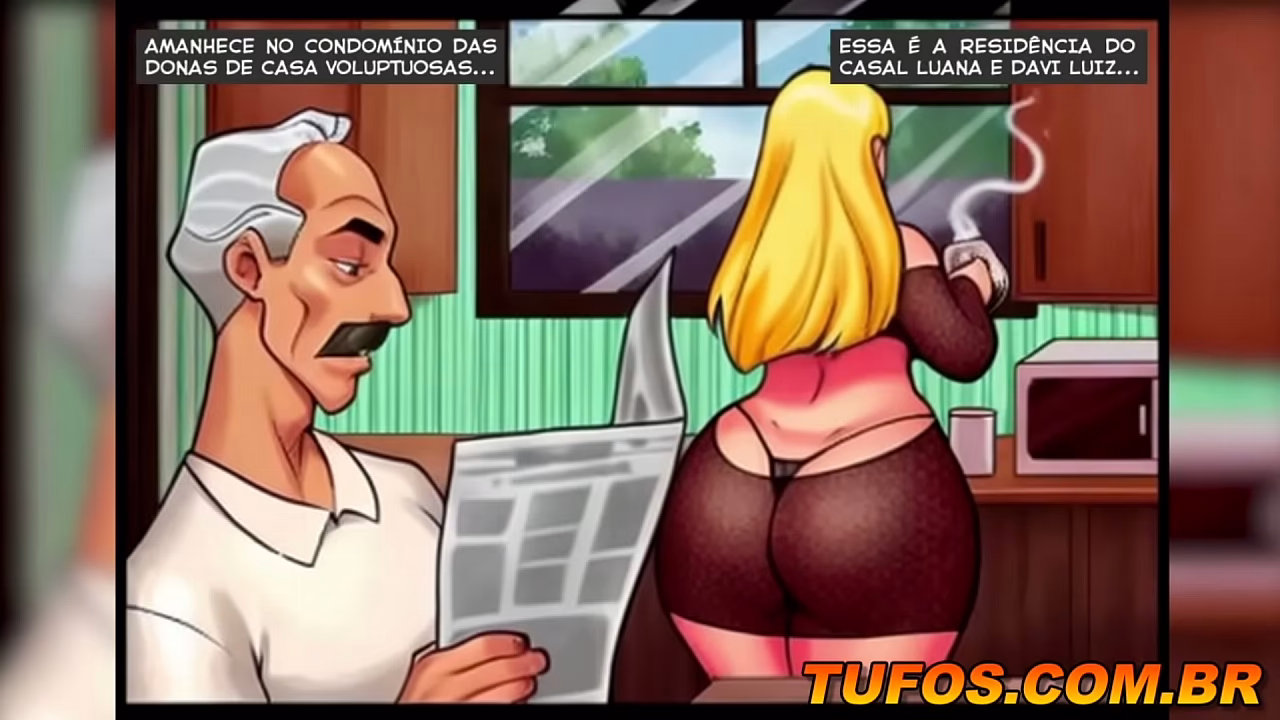 Apresentando Luana, uma loira da bunda enorme! Donas de Casa Voluptuosas Quadrinhos Porn&ocirc_