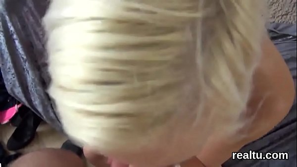 Attractive czech cutie gets seduced in the supermarket and poked in pov