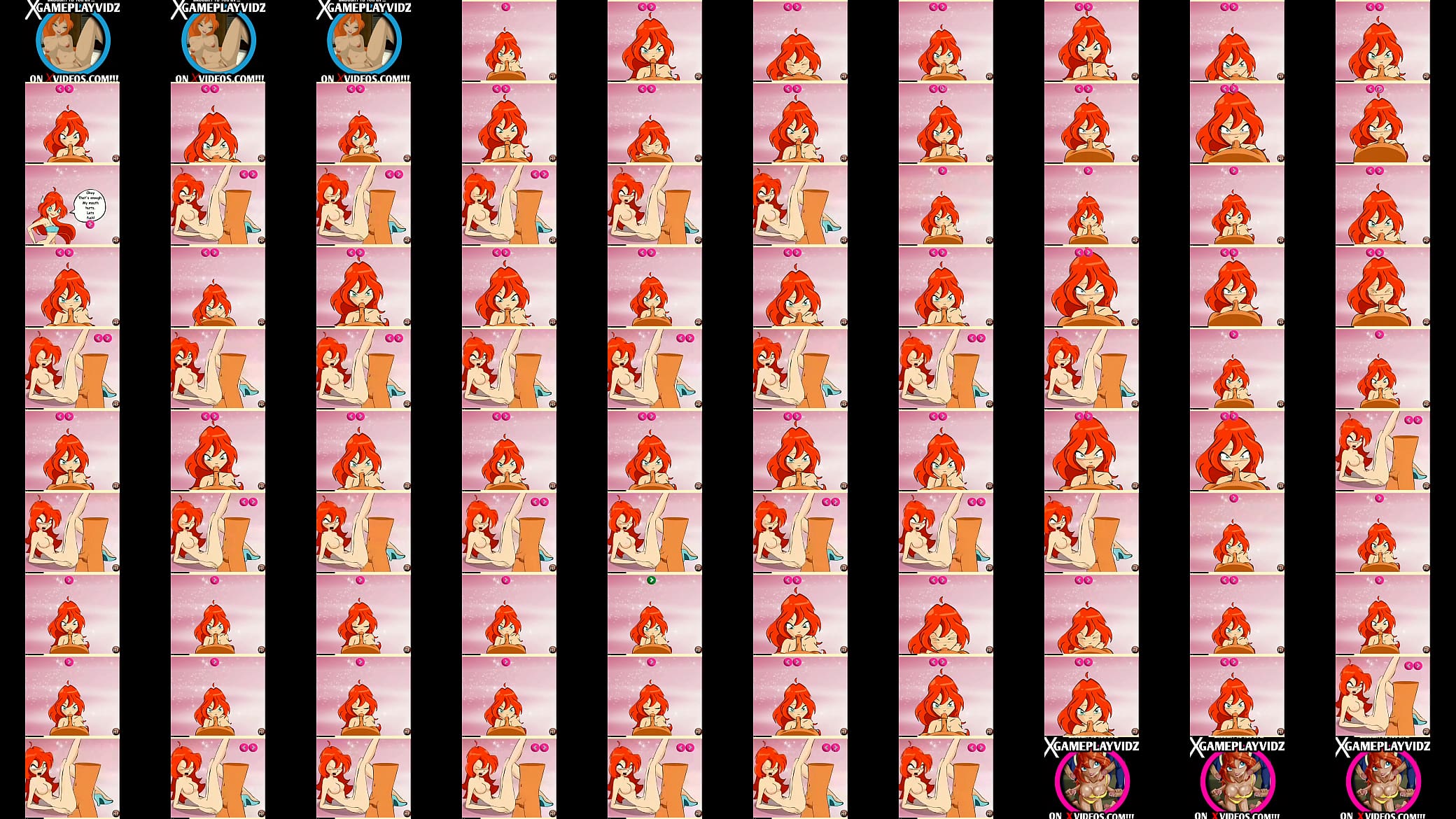 Bloom WINX Blowjob and Sex 预览图