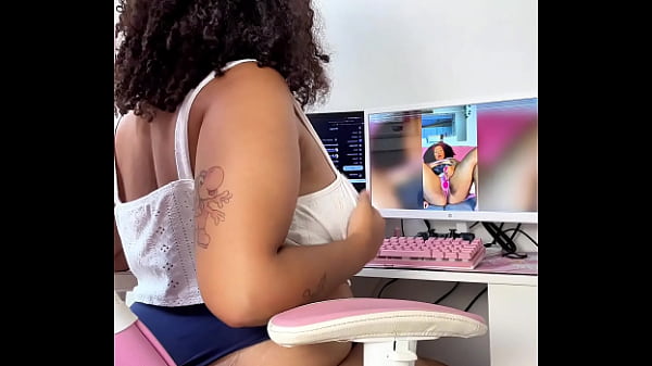 Watching Myself and Playing Ass Until I Cum