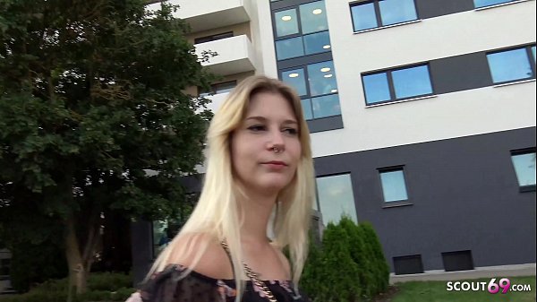 ▶▶ GERMAN SCOUT - 18yr Lara from Hamburg Talk to Fuck at Public Casting ◀◀