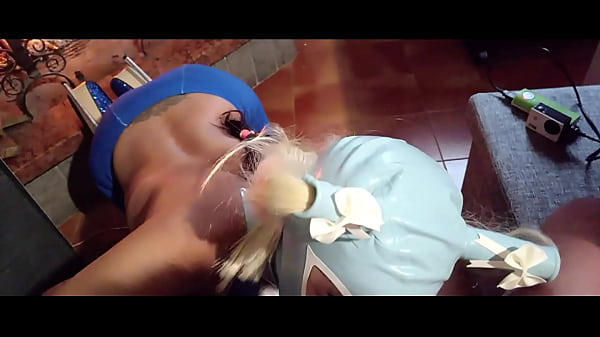 A Face Covered In Cum Is What Ginger Has In Store After A Double Blowjob