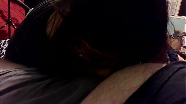 sexy girl gives blowjob