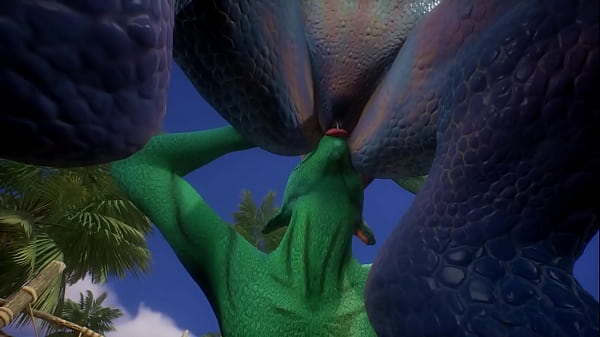 Download Video - Two female lizards play with each others pussies - Wildlife