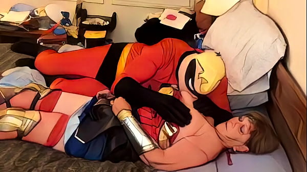 Granny Wonder Woman Convinces Mr Incredible To Cheat, Fuck & Cum In Her! An AI Animated Adventure