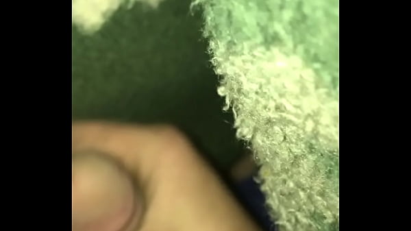 Stroking underneath blanket straight