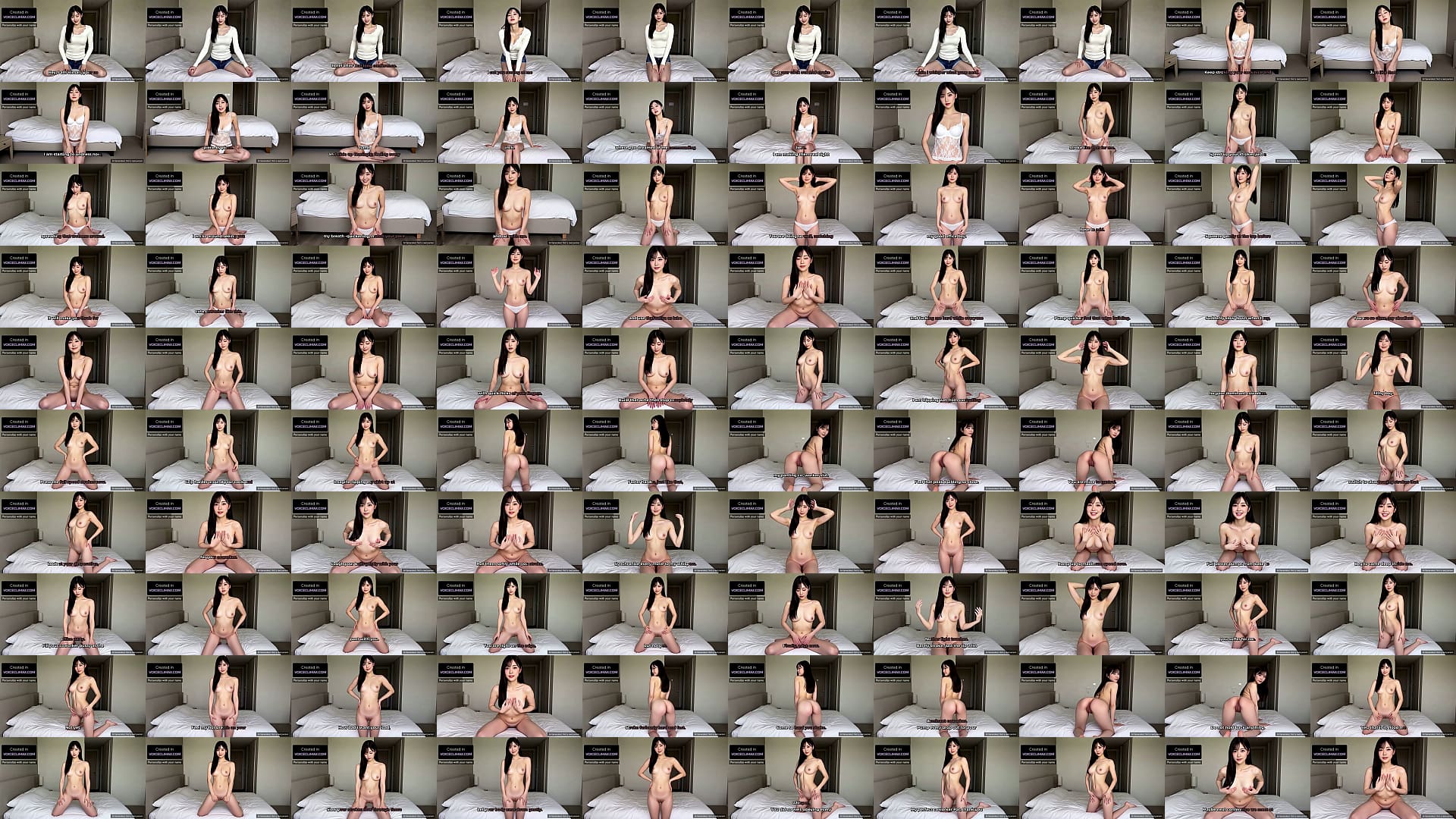 Asian Hotel JOI &ndash; Cute Asian Girl Whispers Dirty Talk Commands While You Jerk - AI Generated POV 预览图