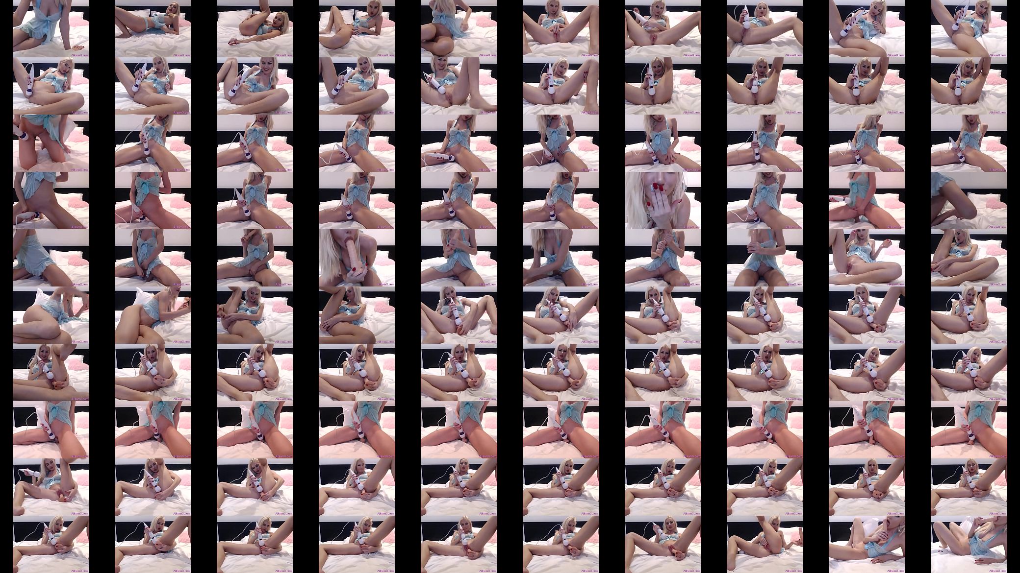Hot Sexy Blonde Masturbation 预览图
