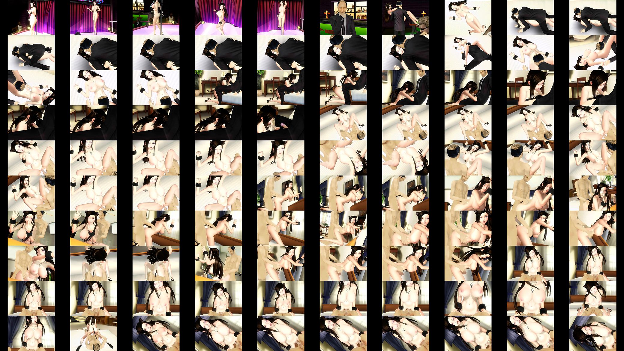 Catgirl Stripper 3D 预览图