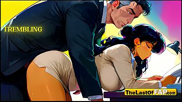 New Moroccan Secretary Stays Late for Boss - AI ANIMATION