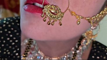 First time step brother and step sister's wedding night hot sex desi Indian step sister hard sex
