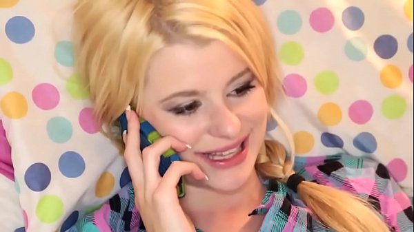 Blonde Teen Luna Gets In Trouble