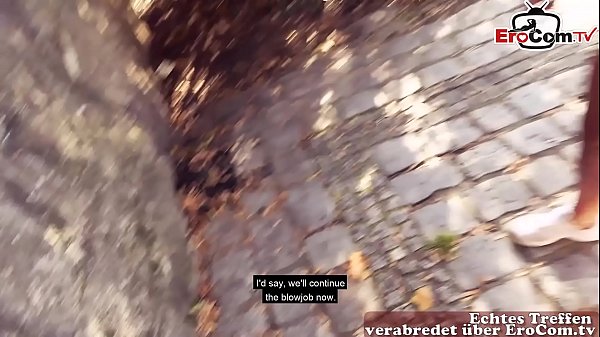 German Latina Milf caught in public sex pick up in Berlin Park POV EroCom Date Story