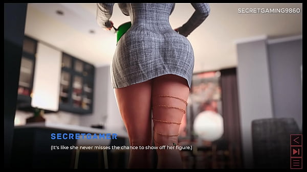 Bimbo MILF Loves Teasing Horny dude With Her Massive Boobs and Ass - The Synthetic 01 Developed By Carbon - 3D Porn Game