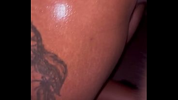 Fresh out the shower AMATEUR COUPLE doggystyle backshots ass smacking anal