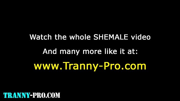 Download Video - Skinny tranny eats cum