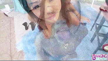 Teen Alina Li And Jessica Ryan Sucking Mike Adrianos Huge Cock