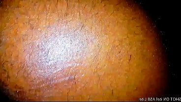 HORNY BLACK MAN TOUCHING HIMSELF AT NIGHT