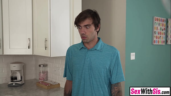 Download Video - Naughty teen stepsis teases and fucks stepbro in the laundry room