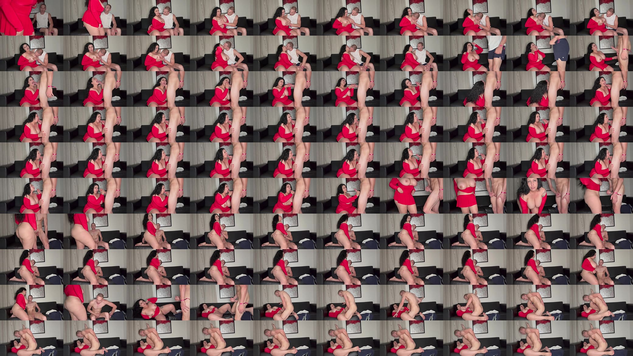(FULL VIDEO ON RED) Thicc Latina GoddessX  Loves Big White Cock 预览图