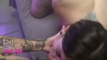 She said that was her first time having sex with two people, can you believe it?