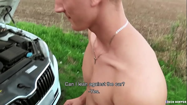 Download Video - Euro Twink Gets Dumped By His Gf Sucks A Random Guys Big Dick In Public For Money - CZECH HUNTER 556